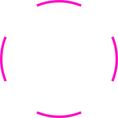 dashed pink circle